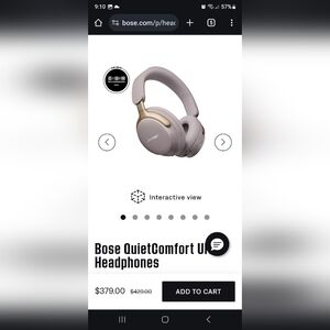 Bose QC Ultra Headphones